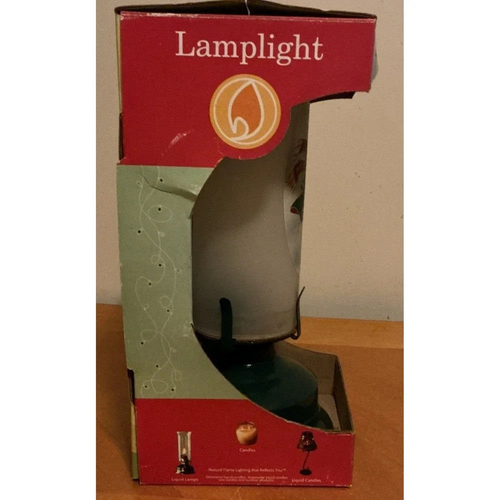 Vintage Snowman‎ Lamplight Ultra Pure Liquid Lamp, In Original Box